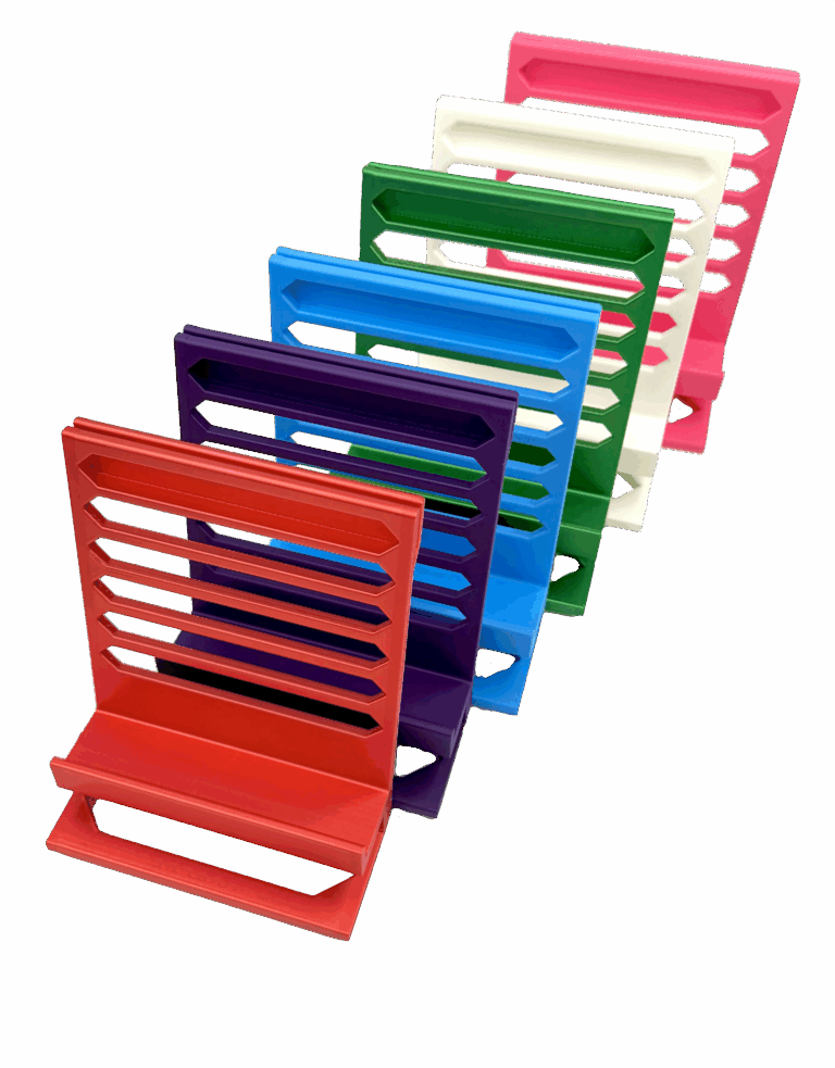 Buchhalter in verschiedenen Farben